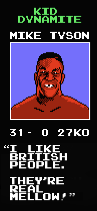 Illustration for article titled Punch-Out Screens Plus Real Mike Tyson Quotes